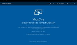 Streaming Windows 10 PC games to Xbox One