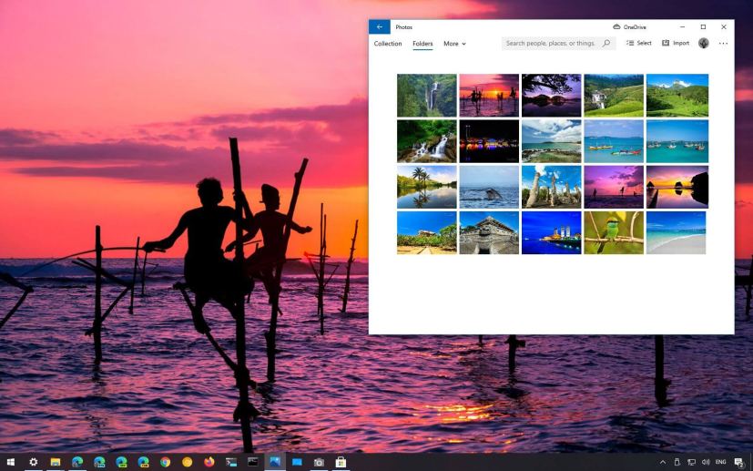 Traditional stilt fisherman, Sri Lanka