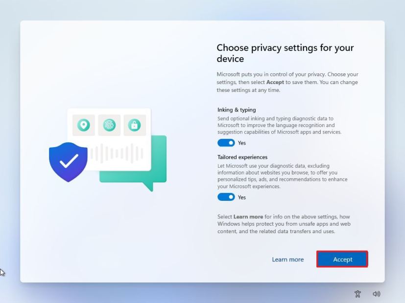 Windows 11 LTSC privacy settings from OOBE