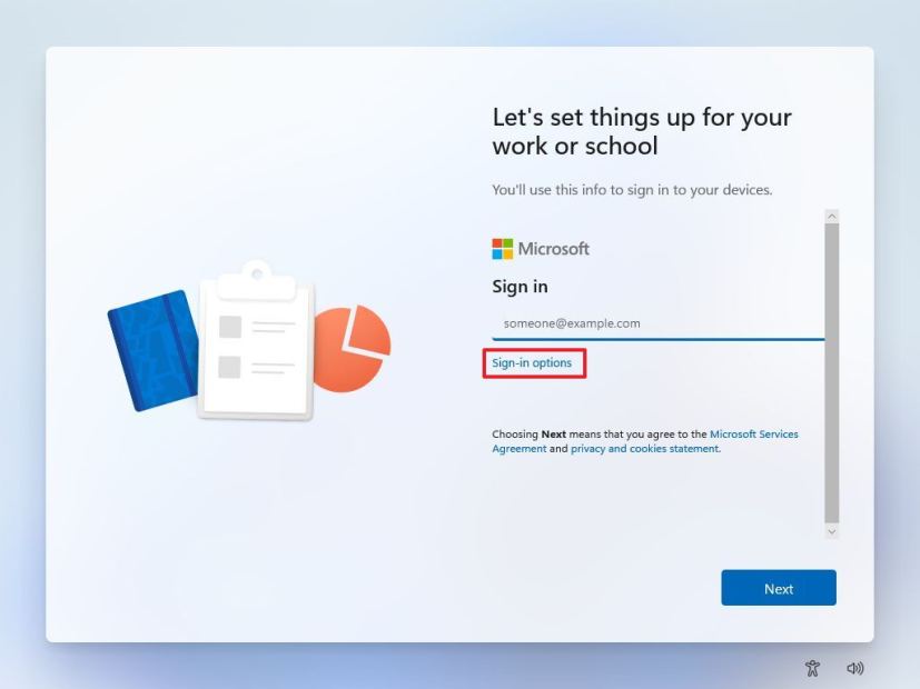 Windows 11 LTSC Sign-in options OOBE